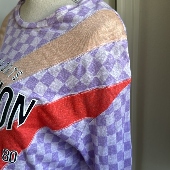 P.E Nation 100% Linen Llng Sleeve Top Small EUC - Picture 3 of 5